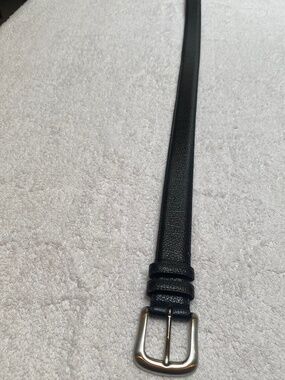 Arden Italian Black Leather Belt.